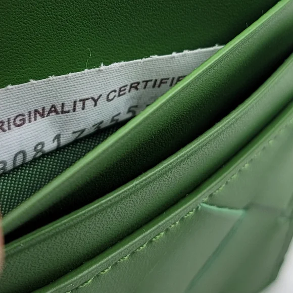 Bottega Veneta Napa Intrecciato Card Case / Wallet - Picture 3 of 5